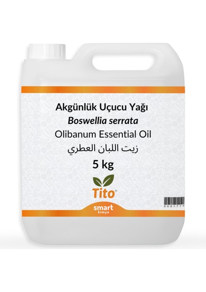 Akgünlük Uçucu Yağı Boswellia Serrata 5 kg