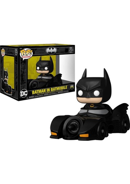 Pop Rides Deluxe Dc Batman 85TH Anniversary - Batman With Batmobile NO:522