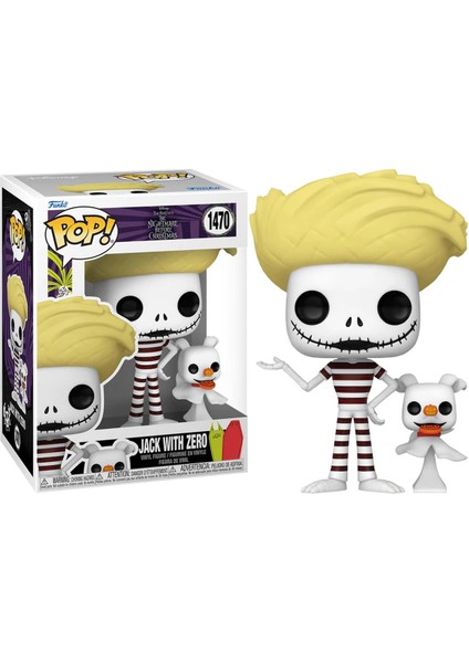 Pop Disney The Nightmare Before Christmas - Jack With Zero Beach NO:1470