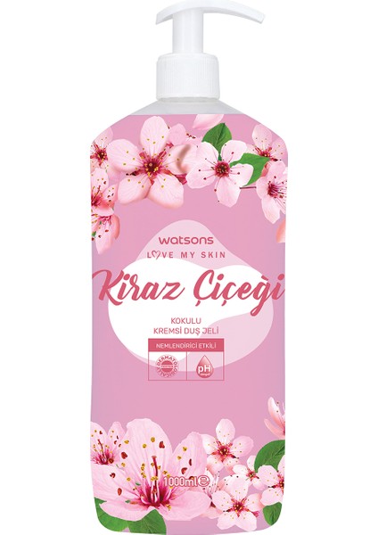 Kremli Duş Jeli Kiraz Çiçeği 1l