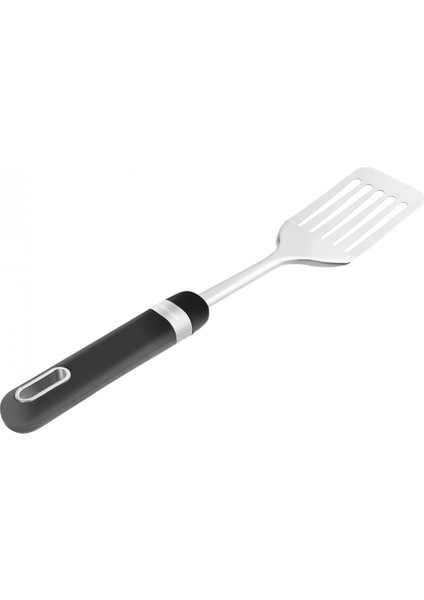 Mastermaid Oluklu Spatula Siyah 33,4 cm