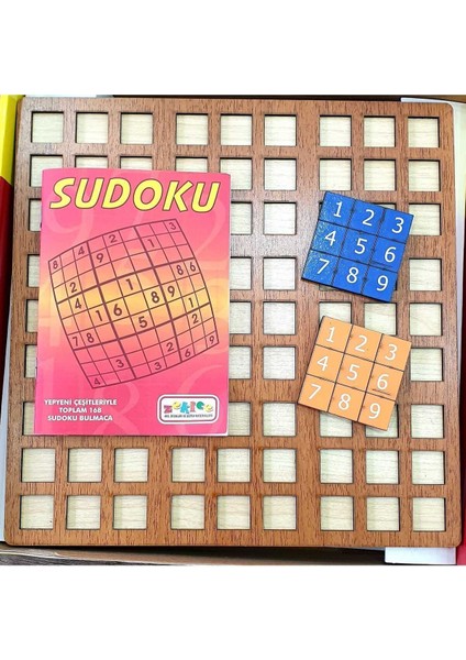 Ahşap Sudoku Oyunu