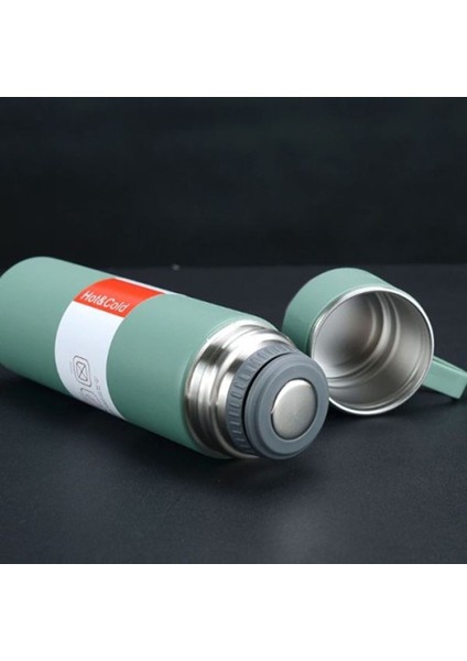 Paslanmaz Çelik Bardaklı Termos Seti 500 ml modelleri