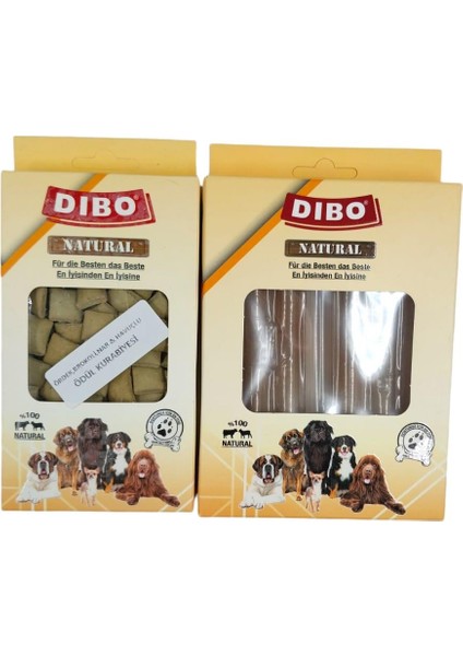 Köpekler Için 13 cm 2li Ciğerli Naturel Kemik 150gr+ Ödül Kurabiyesi Ördek&Brokoli&Nar&Havuçlu 80 gr