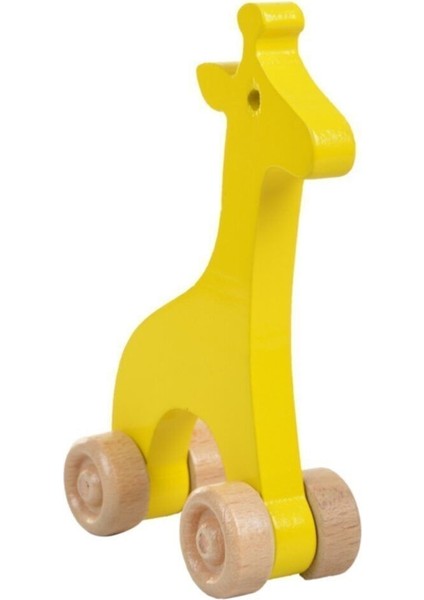 Hareketli Ahşap Mini Zürafa (Sarı) fiyatları