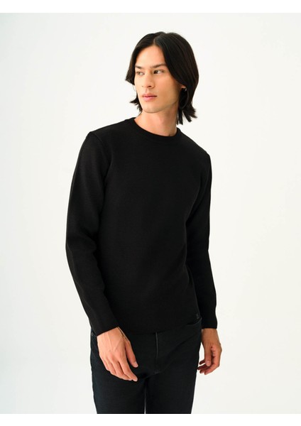 Erkek Kazak Siyah LF2036726