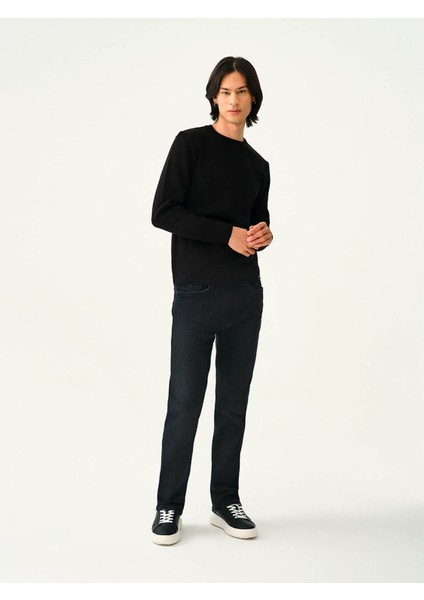 Erkek Kazak Siyah LF2036726 fiyatları