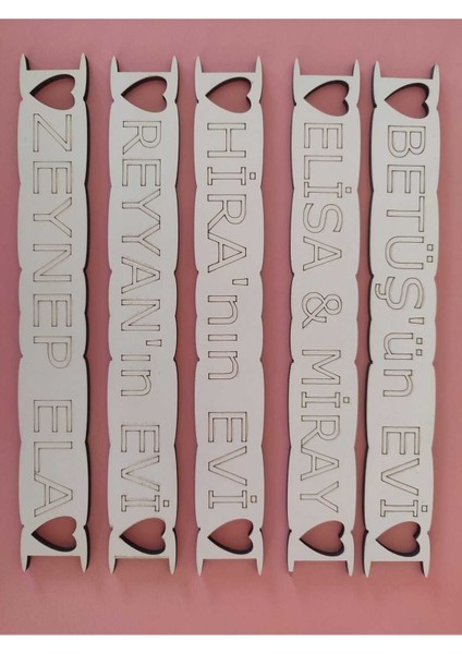 Ahşap Bebek Oyun Evi Isimlik Lütfen Isim Belirtiniz fiyatları