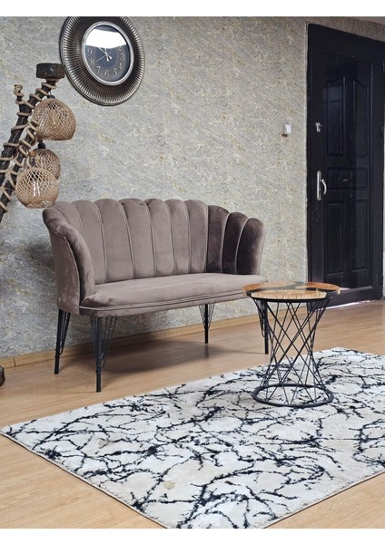 Ikili Siyah Boyalı Tel Ayak Papatya Çay Seti Koltuk Berjer , Balkon, Salon, Ofis, Cafe Koltuk Takımı fiyatları