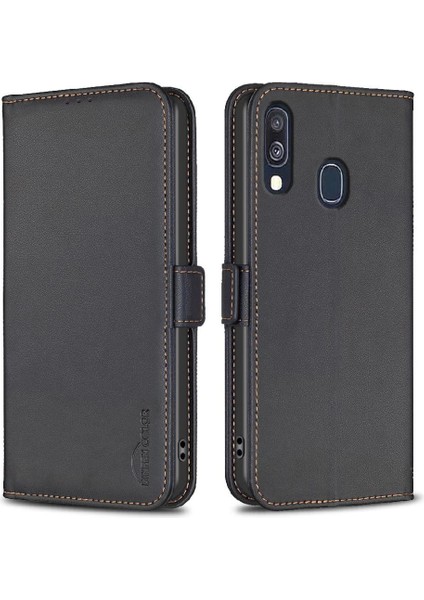 Samsung Galaxy A40 Kart Yuvaları Tutucu Manyetik Kickstand Tpu Için Flip Case (Yurt Dışından) indirimleri