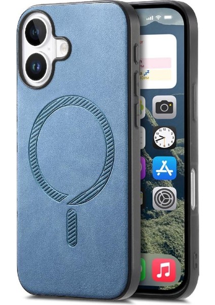 Iphone 16 Için Kılıf Artı Hafif Kablosuz Şarj Magsafe Araba Bağlar (Yurt Dışından)