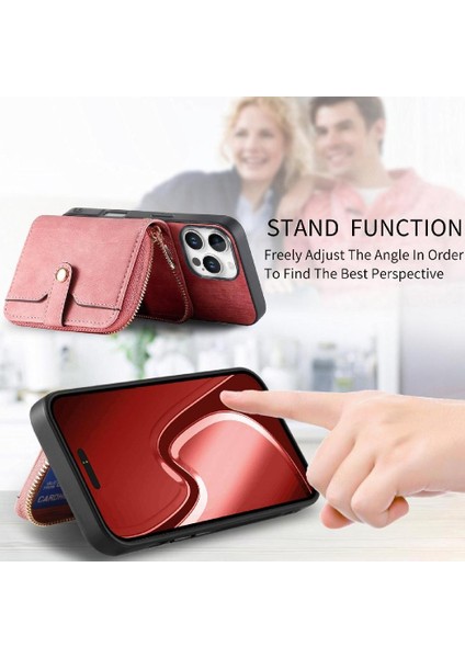 Iphone 16 Için Kılıf Pro Max Fermuar Kapatma 7 Kart Yuvaları Ayarlanabilir Kordon (Yurt Dışından) fiyatları