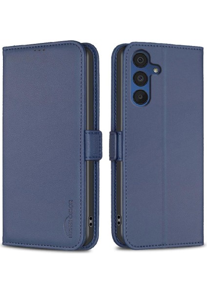 Samsung Galaxy A16 Için Flip Case Darbeye Tpu Iç Kabuk Kart Yuvaları Pu (Yurt Dışından)