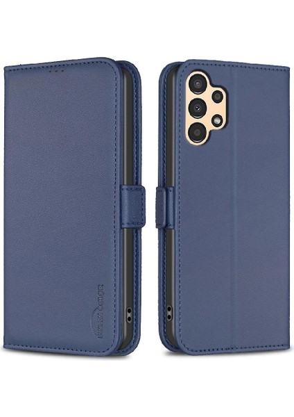 Samsung Galaxy M23 5g Için Flip Case Darbeye Tpu Iç Kabuk Pu Deri (Yurt Dışından)