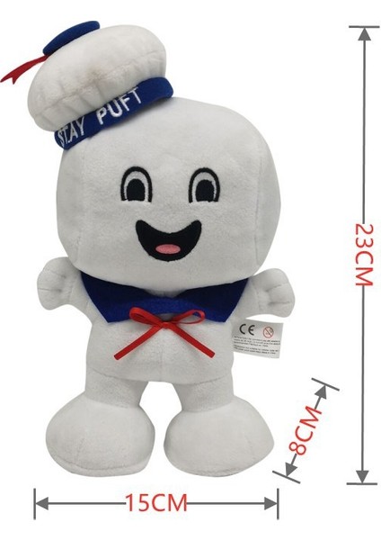 23 cm Hayalet Avcıları Kaptan Baymax Peluş Oyuncak Çocuklara Hediye (Yurt Dışından) fiyatları