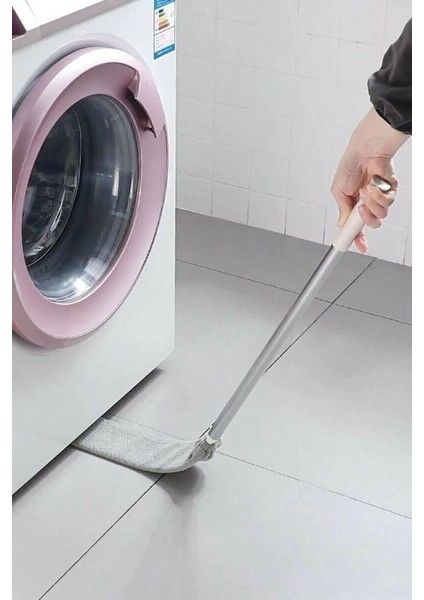 Çok Amaçlı Mikrofiber Başlıklı Girintili Yüzey Dip Köşe Raf Temizleme Mopu 1 Adet modelleri