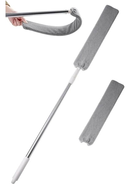 Çok Amaçlı Mikrofiber Başlıklı Girintili Yüzey Dip Köşe Raf Temizleme Mopu 1 Adet fırsatları