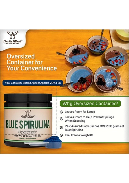Blue Spirulina 30 gr modelleri