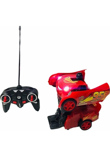 Cars Şimşek Mcqueen Uzaktan Kumandalı Robota Dönüşen Şarjlı Araba fiyatları