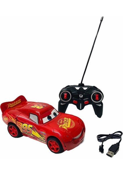 Cars Şimşek Mcqueen Uzaktan Kumandalı Robota Dönüşen Şarjlı Araba modelleri