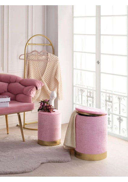 Comfort Yuvarlak Sandıklı 2'li Puf fiyatları