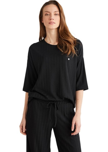 Kadın Siyah Pijama Takım 9713 fiyatları