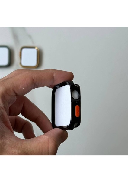 Apple Watch Uyumlu 5 6 7 8 9 44/45MM Kılıf Kasa 360 Tam Koruma Kapak fiyatları