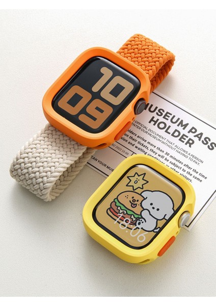 Apple Watch Uyumlu 5 6 7 8 9 44/45MM Kılıf Kasa 360 Tam Koruma Kapak indirimleri