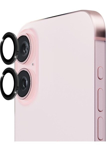 iPhone 16 Plus 5d Tam Kapatan Ekran Koruyucu + Kamera Lens Metal Koruyucu fiyatları
