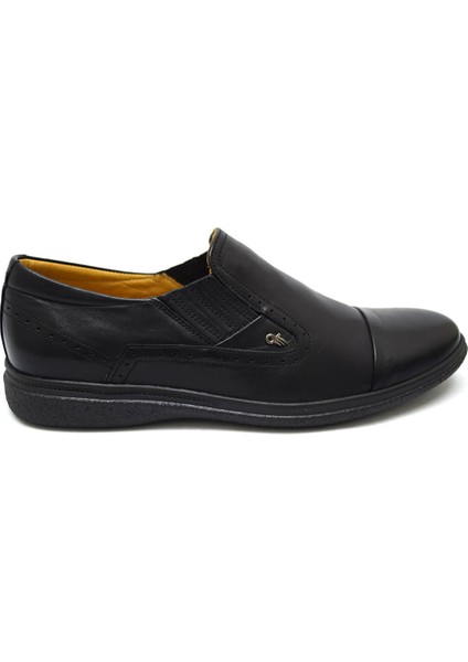 UCEL018002 Siyah Erkek Çift Yüz Bağsız Casual Comfort Ayakkabı