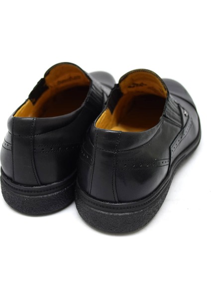 UCEL018002 Siyah Erkek Çift Yüz Bağsız Casual Comfort Ayakkabı modelleri