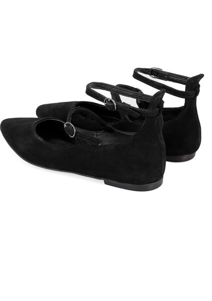 Arien Siyah Kadın Deri Babet fırsatları