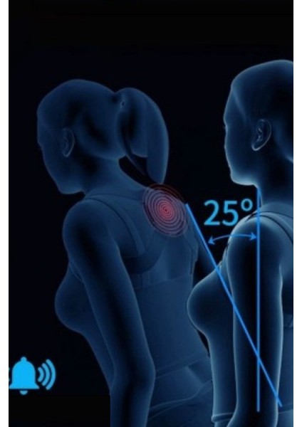 Dik Durma Aparatı - Sensorlü - Sırt Düzeltme Bandajı - Titreşimli Dik Duruş Korsesi fiyatları