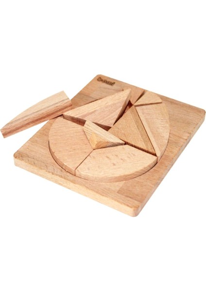 Yumurta Tangram Ahşap