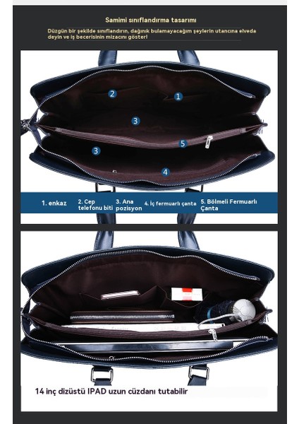 Moda Erkek Bilgisayar Çantası Çanta Omuz Erkek Iş Evrak Çantası (Yurt Dışından) fiyatları