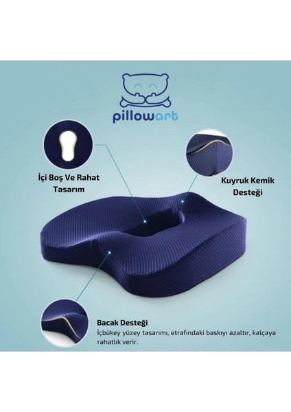 Ortopedik Oturma Simidi Koltuk Minderi Visko Kuyruk Sokumu Yastığı fiyatları