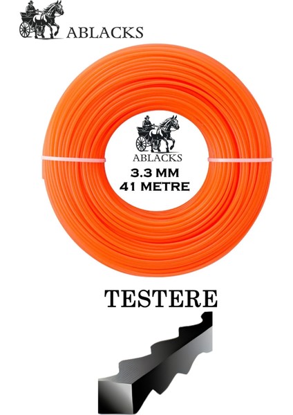 3.3 mm 41 Metre Testere Tırpan Misinası