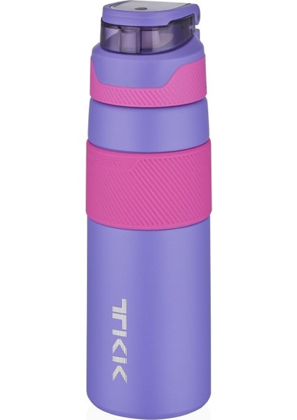 Tkk 600 ml Mor Paslanmaz Çelik Kamp Termosu -