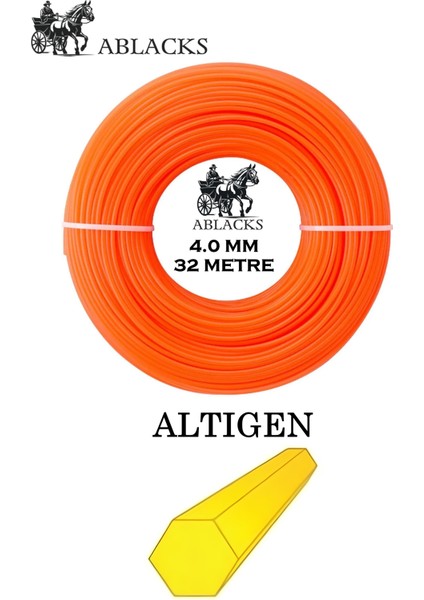 4.0 mm 32 Metre Altıgen Tırpan Misinası