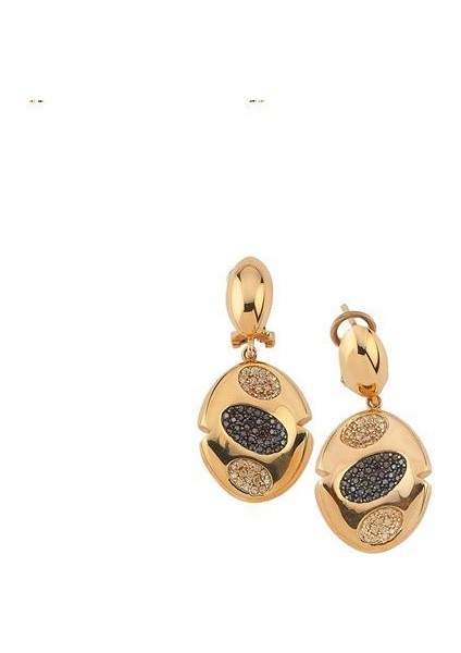 Altın Taşlı Set Küpe Gramı :7,72
