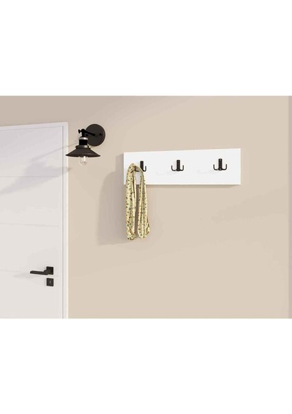 3LÜ ASKILIK 80 CM BEYAZ