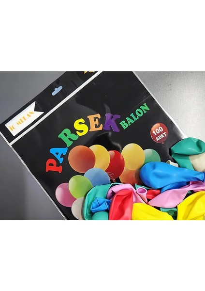 Balon 100 Lü Renk Karışık