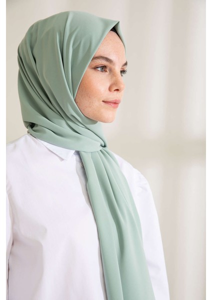 Medine İpeği Şal - Su Yeşili