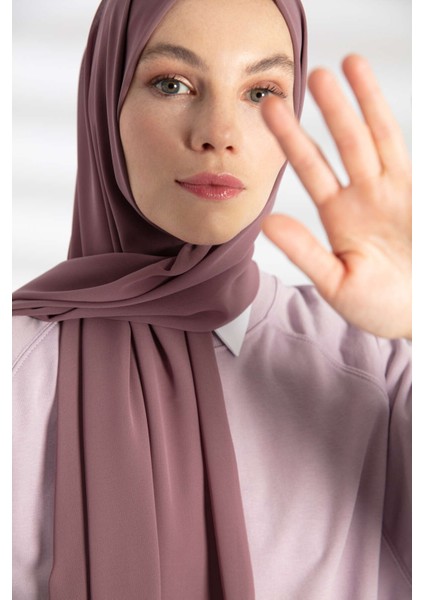 Şifon Leylak Vizon Şal fiyatları