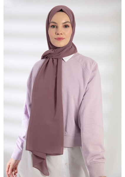 Şifon Leylak Vizon Şal indirimleri