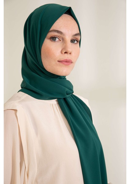 Medine İpeği Şal - Çam Yeşili