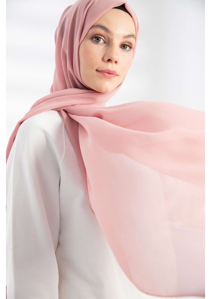 Şifon Şal - Pembe