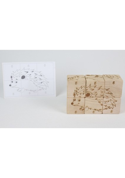 Montessori 3+ Yaş Küp Yapboz indirimleri