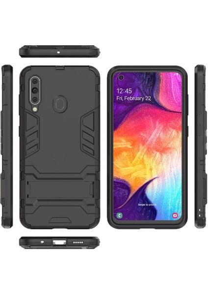 Halka Araba Montaj Kickstand Kılıf Samsung Galaxy A60/M40 Metal Halka Tutucu (Yurt Dışından) fiyatları