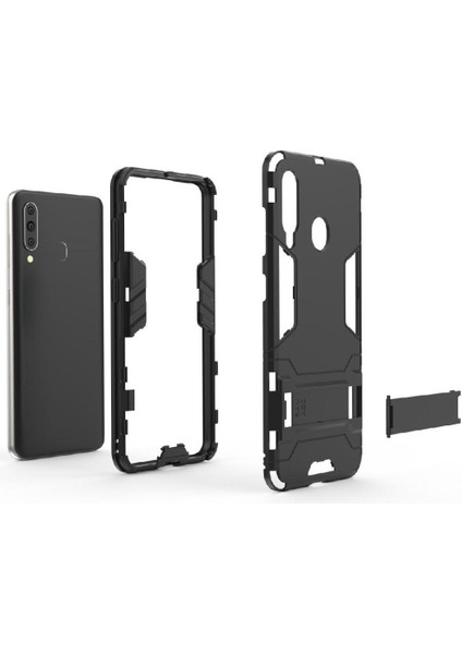Halka Araba Montaj Kickstand Kılıf Samsung Galaxy A60/M40 Metal Halka Tutucu (Yurt Dışından) fırsatları
